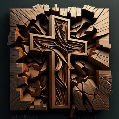 3D model Cross (STL)